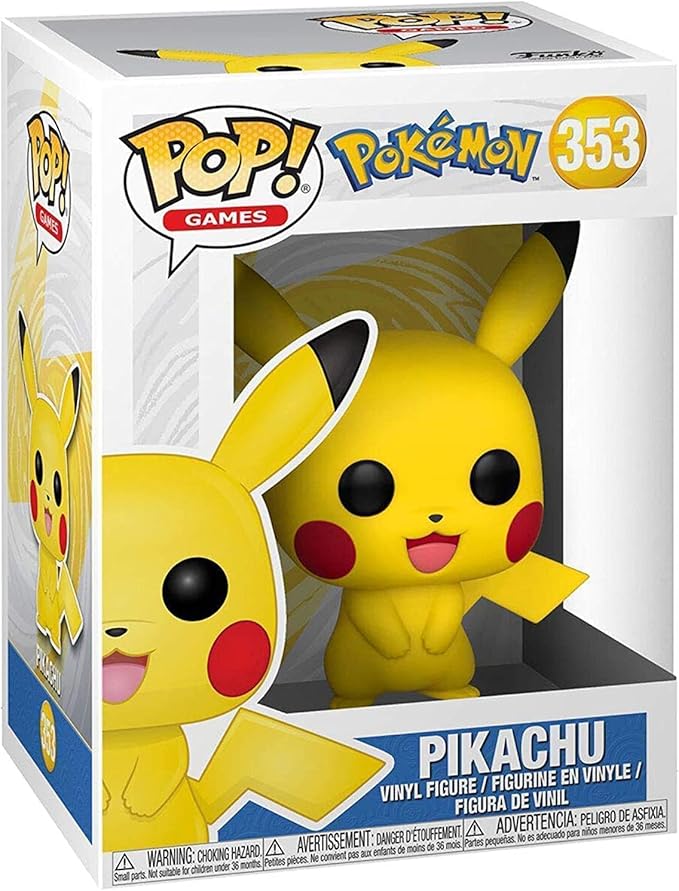 Funko Pop Pokemon Pikachu 353 (Happy)