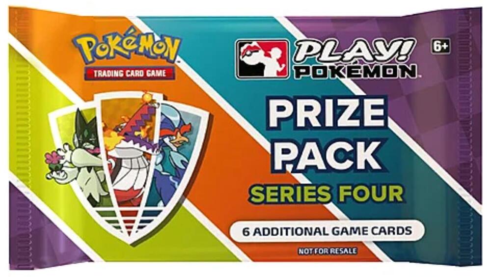 Pokemon TGC Play Pokemon Prize Pack Series Four ENG