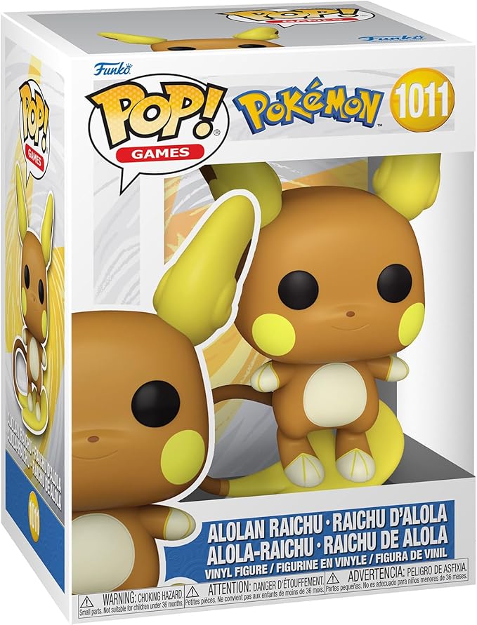 Funko Pop Pokemon Alolan Raichu 1011