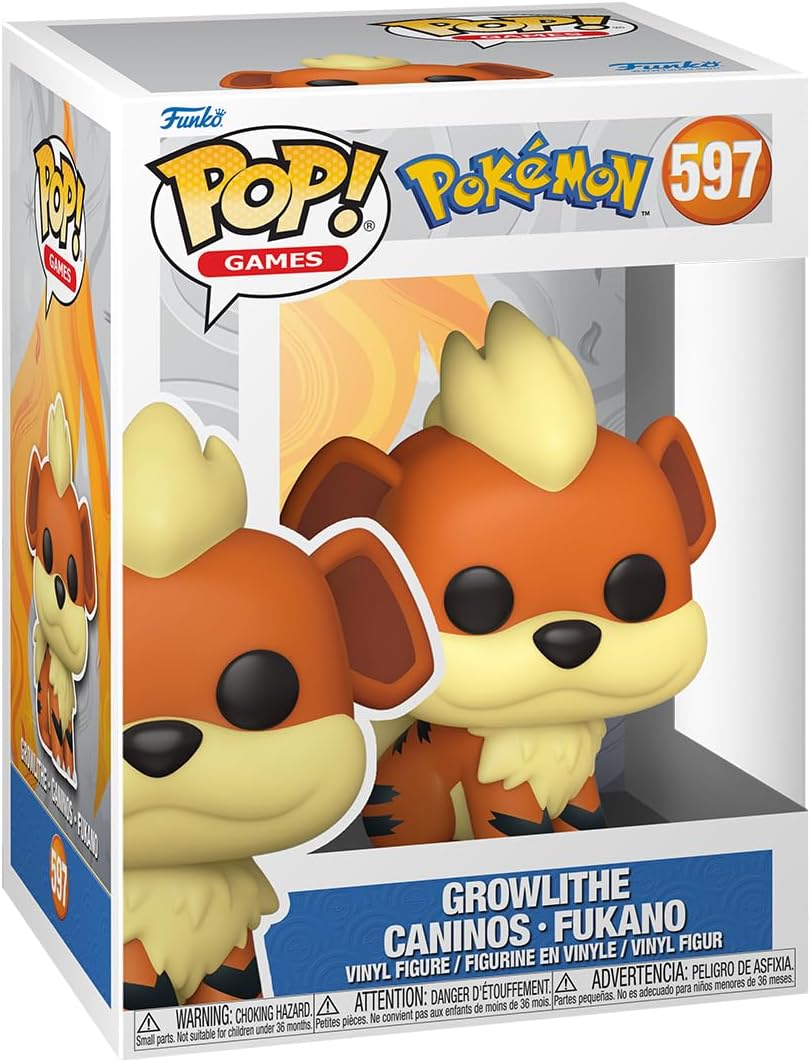 Funko Pop Pokemon Growlithe 597