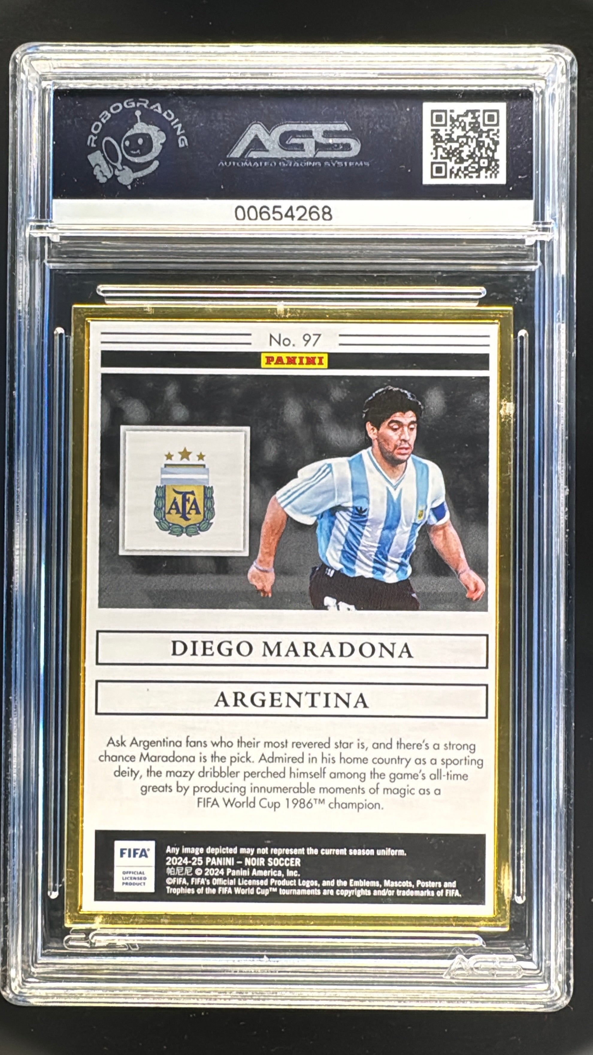 Diego Maradona Noir /1