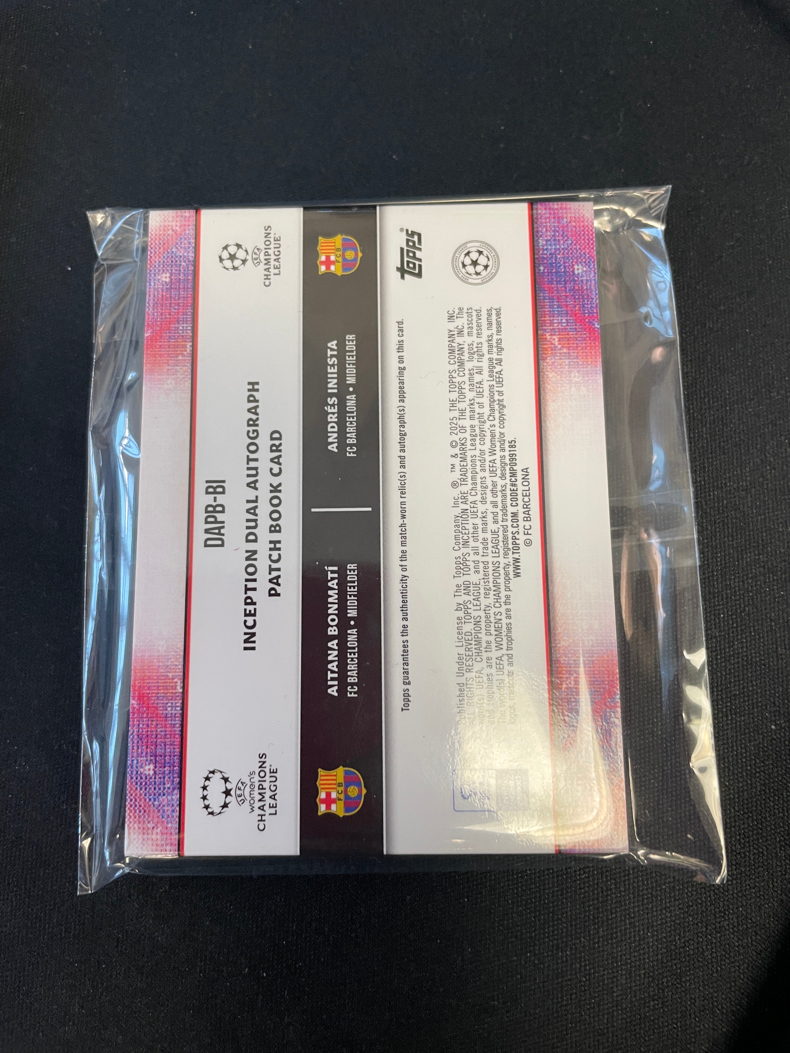 Iniesta Bonmati /5 Auto Patch Inception