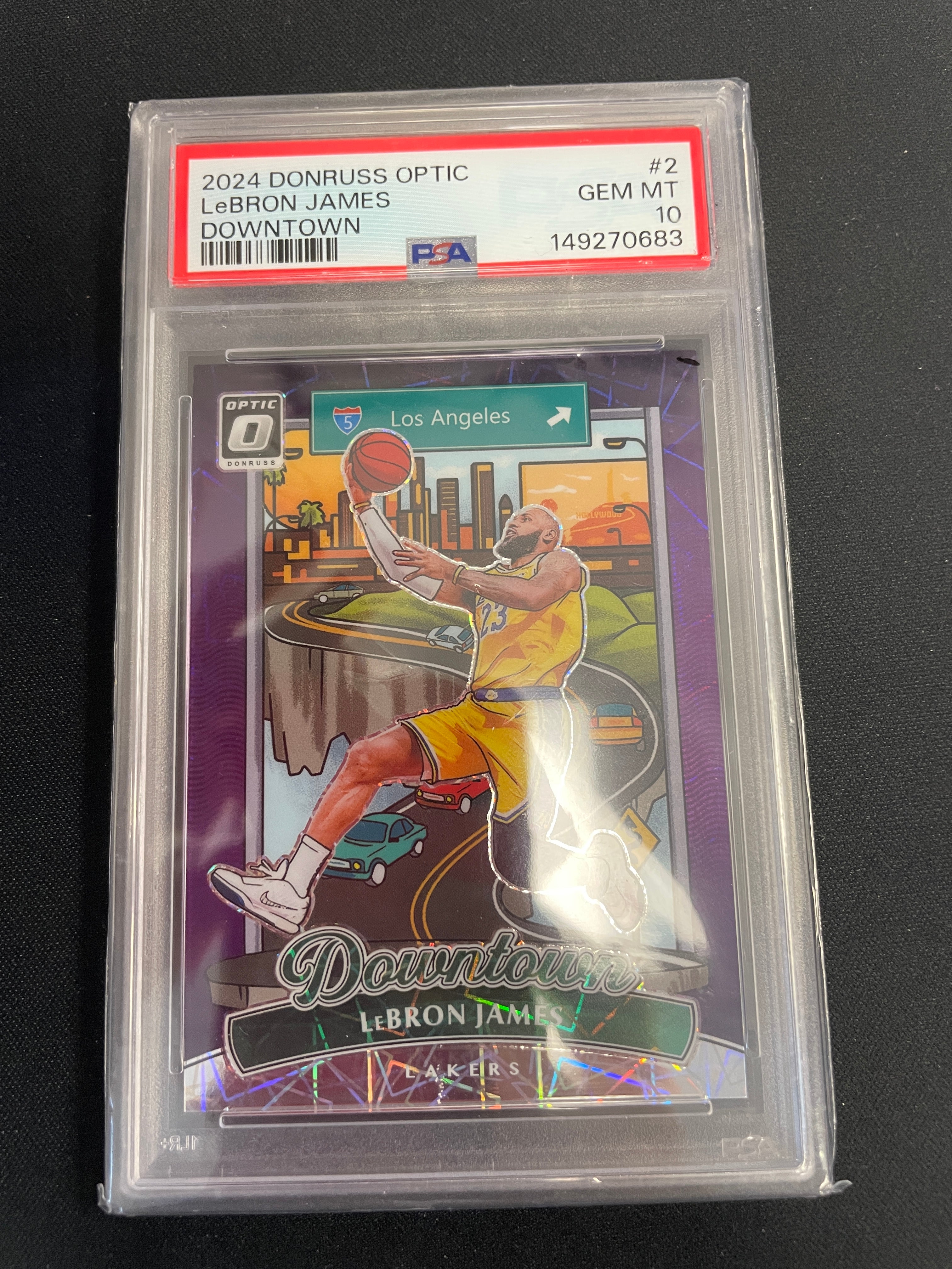 LeBron James PSA 10 Downtown