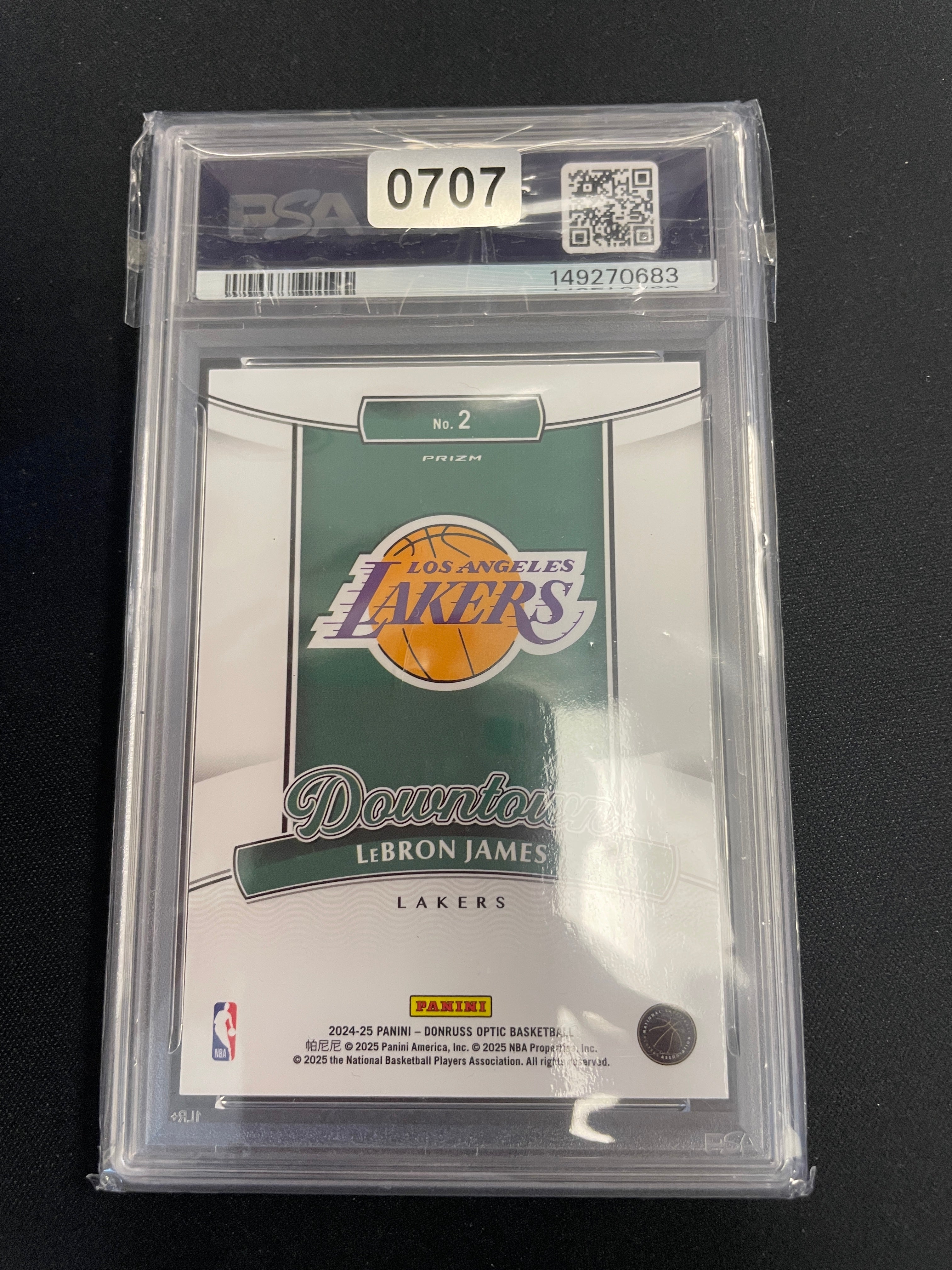 LeBron James PSA 10 Downtown