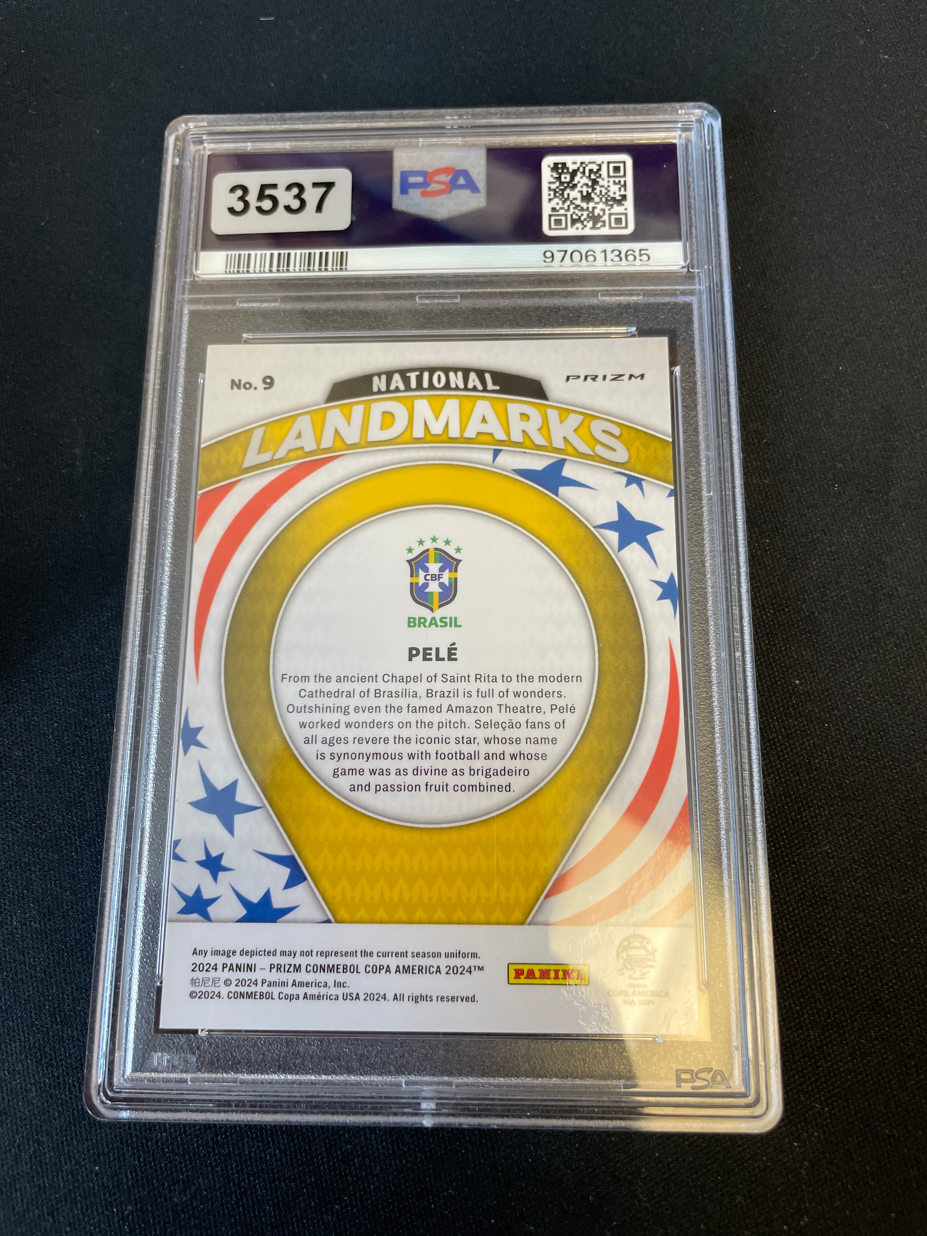Pele National Landmarks PSA 10 2024