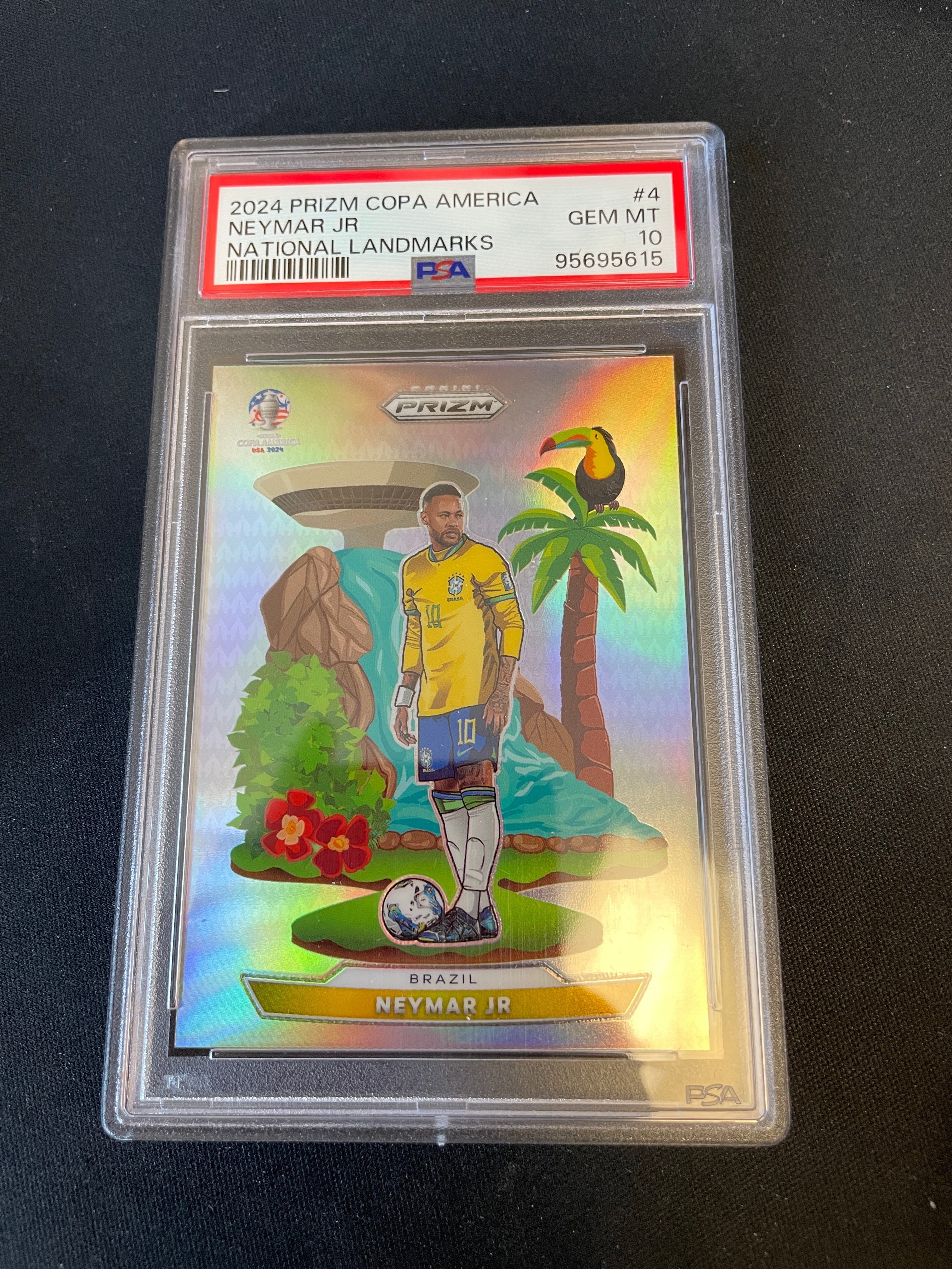 Neymar JR National Landmarks PSA 10 2024