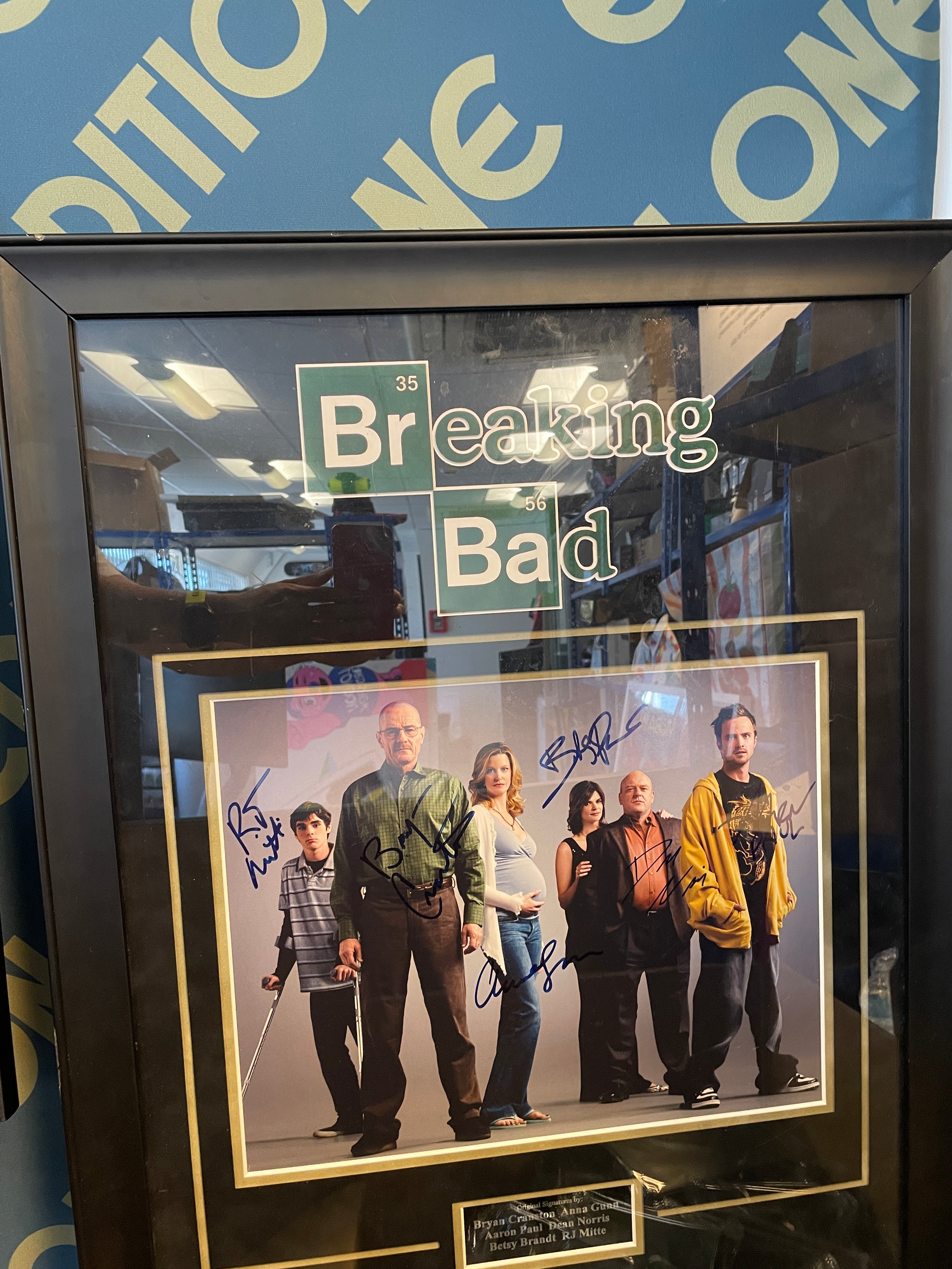 Breaking Bad Cast Signed Memorabilia